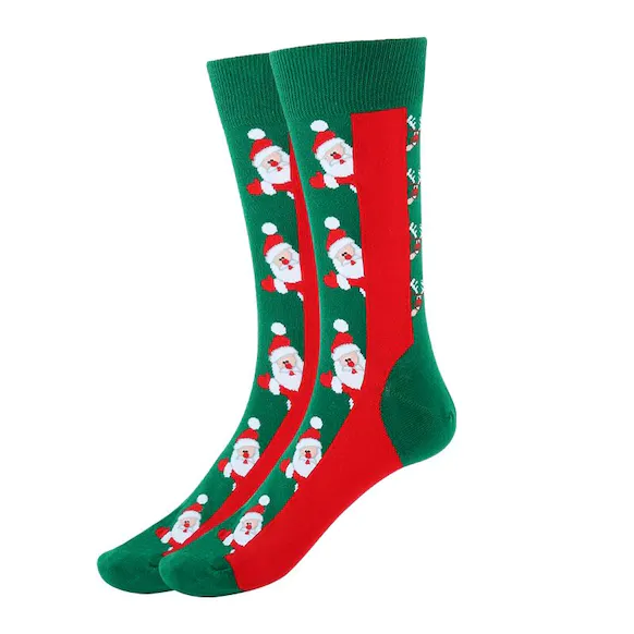 Rudolph & Santa Kerstsokken - christmas-shop.nl Rudolph & Santa Kerstsokken
