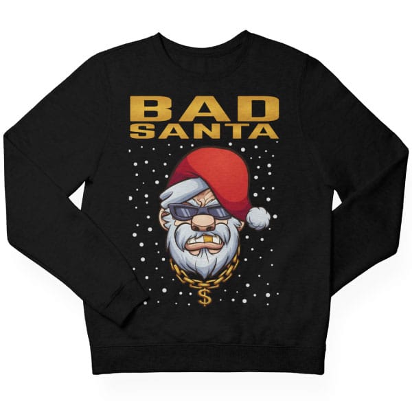 Bad Santa Foute Kersttrui - christmas-shop.nl Bad Santa Foute Kersttrui