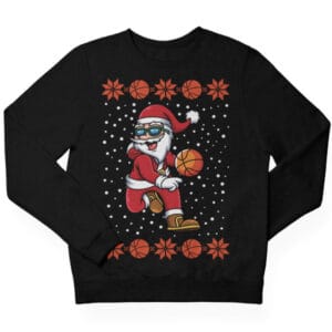 Basketbal Santa Kersttrui Kids