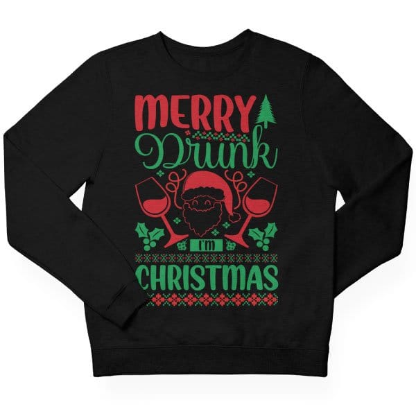 Merry Drunk Kersttrui - christmas-shop.nl Merry Drunk Kersttrui