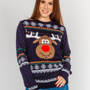 Rudolph Kersttrui Blauw