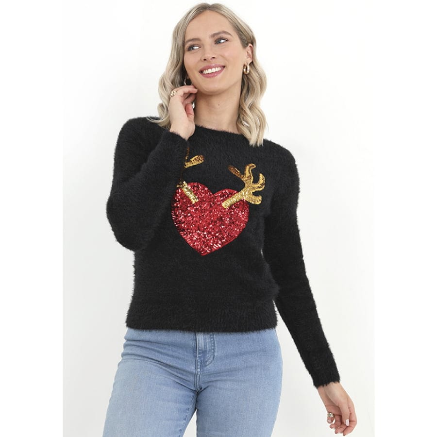 Rudolph-Love-Kersttrui.jpg - christmas-shop.nl Rudolph Love Kersttrui