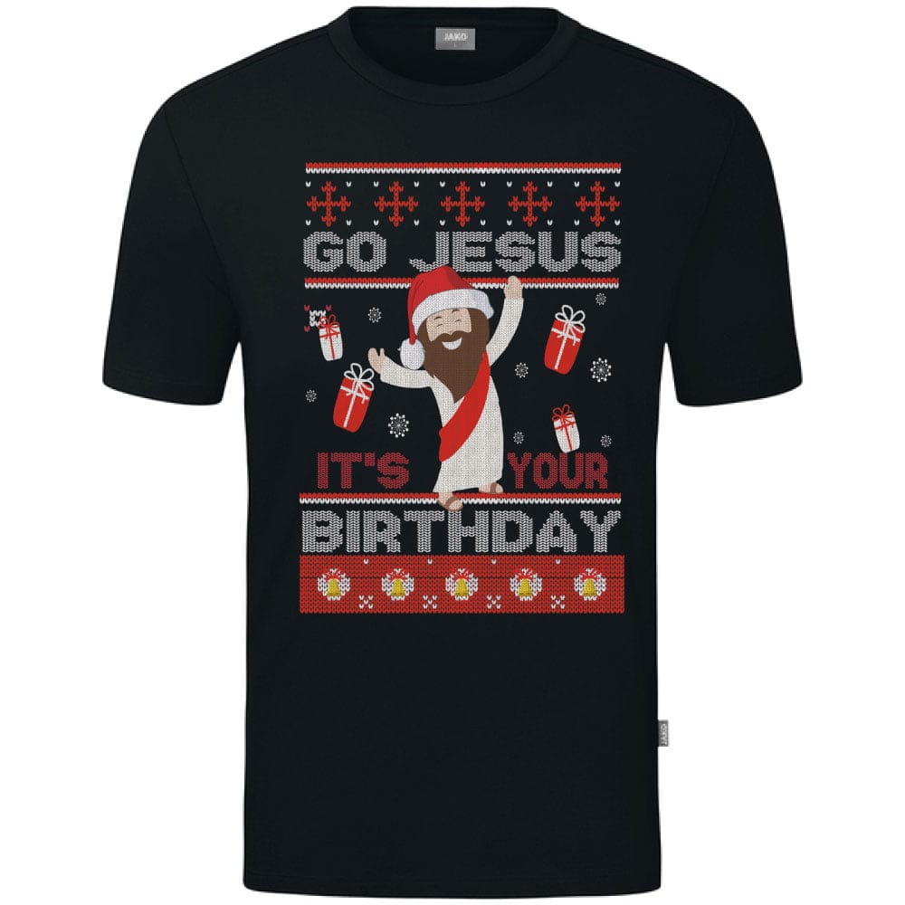 go-jesus-CT631.jpg - christmas-shop.nl Go Jesus Kerst T-Shirt