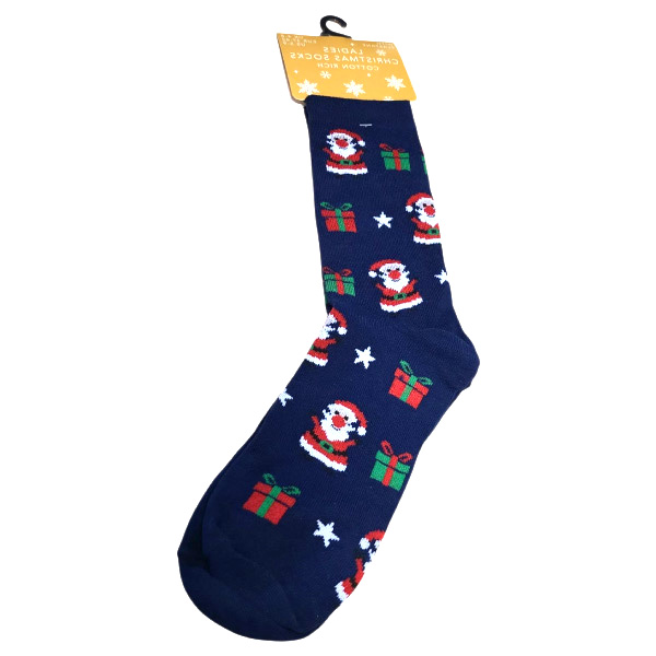 kerstman-cadeau - christmas-shop.nl Santa Kerstsokken Dames