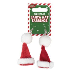 Kerstmuts Oorbellen