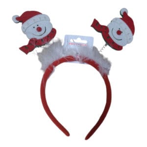 Snowman Haarband