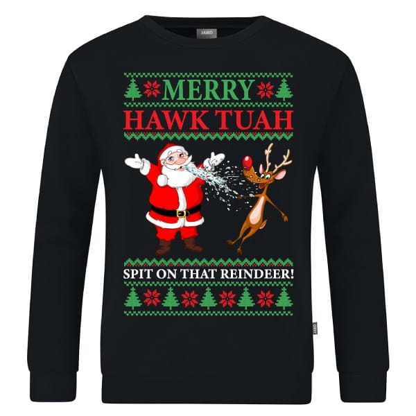 HAWK-TUAH - christmas-shop.nl Merry Hawk Tuah Kersttrui