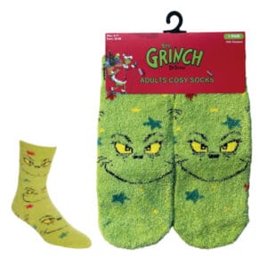 The Grinch Heren Kerstsokken (groen)