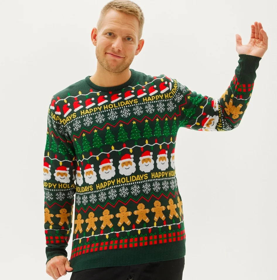 Happy Holidays Kersttrui - christmas-shop.nl Happy Holidays Kersttrui
