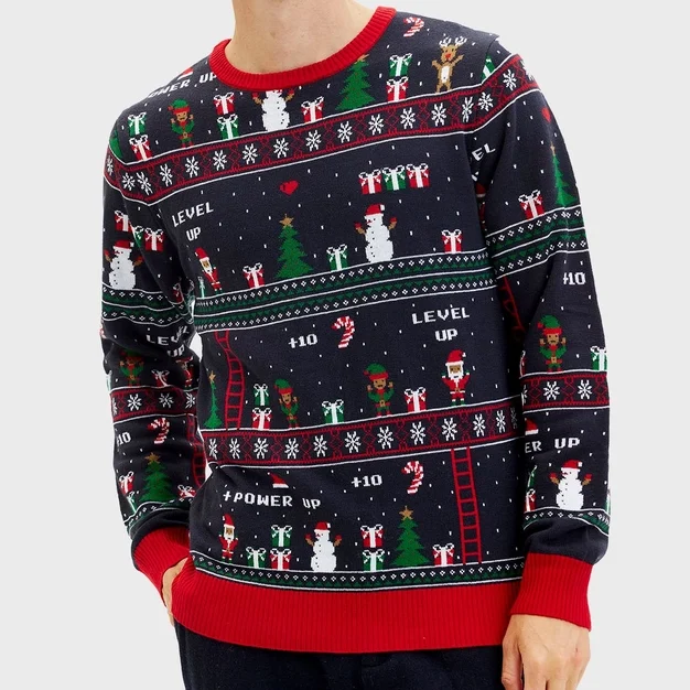 Level Up Kersttrui - christmas-shop.nl Level Up Kersttrui