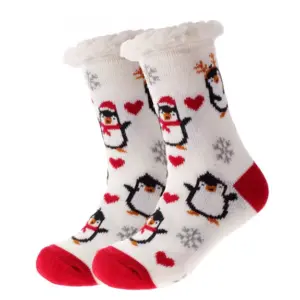 Pinguin Cosy Anti Slip Kerstsokken