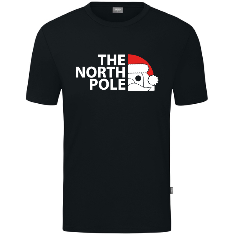 CT0024-North-Pole-Kerst-T-Shirt - christmas-shop.nl The North Pole Kerst T-Shirt