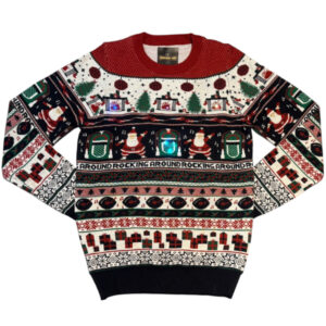 Rockin Around Kersttrui | Met Lampjes