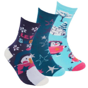 Pinguin Kerstsokken Set