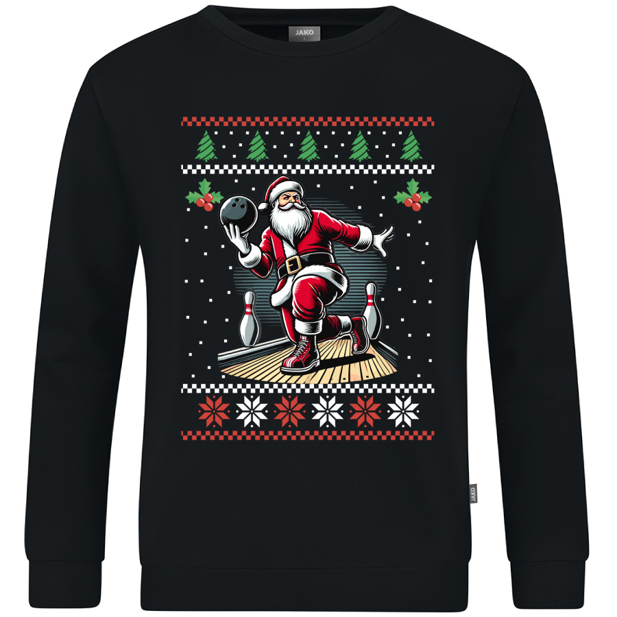 BOWLING-SANTA - christmas-shop.nl Bowling Santa Kersttrui